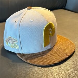 New Era Philadelphia Phillies Cord 59FIFTY fitted hat, EUC